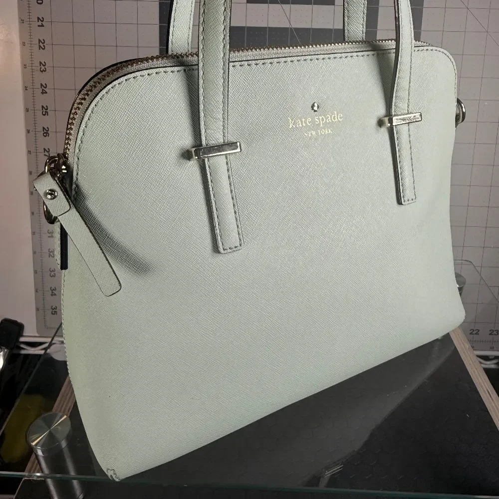 KATE SPADE ®  | CEDER STREET MAIZE | HANDBAG | PALE MINT | XLNT |